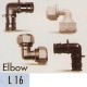 L16 NYLON ELBOW